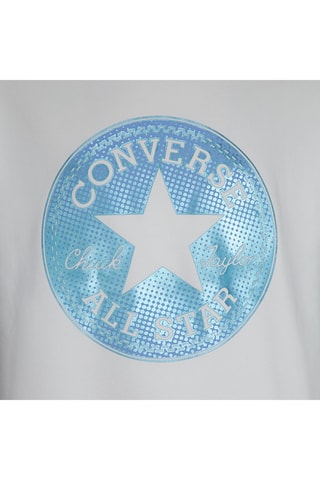 Felpa con cappuccio - Bianco e blu