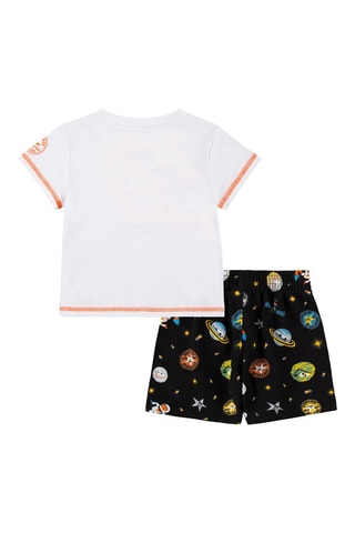 T-shirt e shorts - Nero
