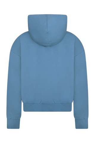 Felpa con cappuccio - Blu