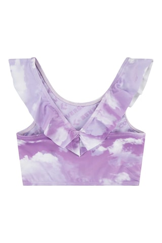 Bikini - Bianco, viola e grigio