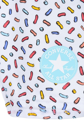 Débardeur et short - Blanc et bleu