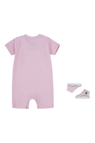 Pagliaccetto e calze - Rosa