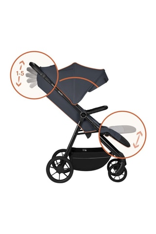 Passeggino Iva - Antracite - Dai 6 mesi - Fino a 22 kg