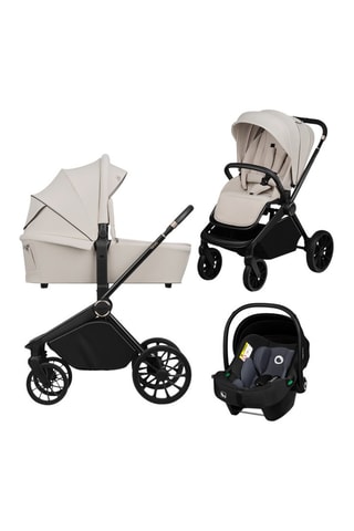 Passeggino multifunzione 3 in 1 Mika Plus - Beige - Nascita-4 anni