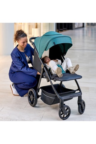 Passeggino Mira - Verde smeraldo - Da 6 mesi - Fino a 22 kg
