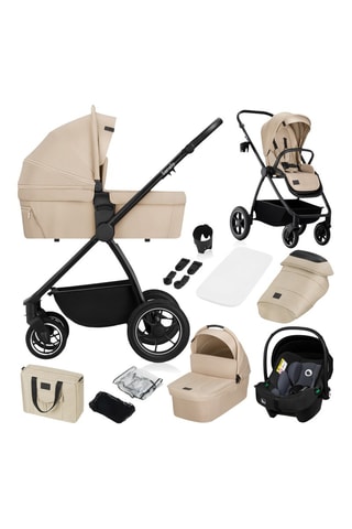 Passeggino Trio - Beige - Dalla nascita a 4 anni - Fino a 22 kg