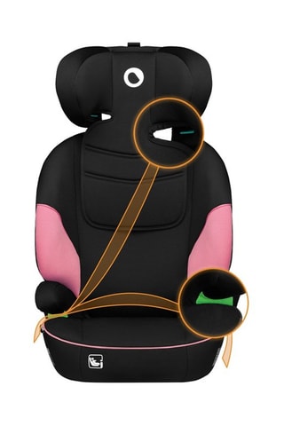 Seggiolino auto Lars I-Size - Nero e rosa