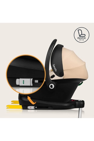 Seggiolino e base ISOFIX Astrid I-Size Set - Beige