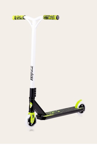 Monopattino freestyle Whizz - Nero e verde  - Da 8 anni - Fino a 100 kg