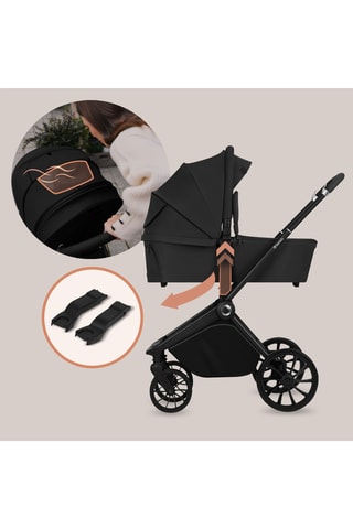 Passeggino Mika Plus - Nero - Dalla nascita - Fino a 22 kg