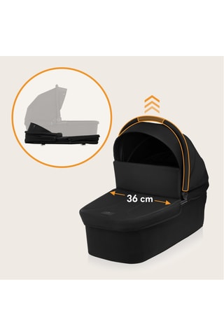 Passeggino Meril - Nero - Dalla nascita - Fino a 22 kg