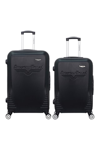 Weekendtrolley en Grote Trolley DC (M/L) - Zwart - Zwart