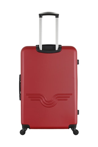 Weekendtrolley en Grote Trolley Queens (M/L) - 65/75 cm - Bordeauxrood