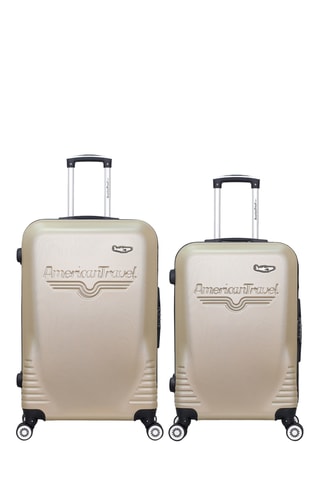 Weekendtrolley en Grote Trolley DC (M/L) - 65/75 cm - Beige