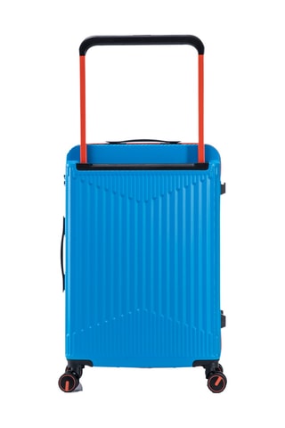 Handbagagetrolley en Weekendtrolley (S/M) - 58/68 cm - Blauw