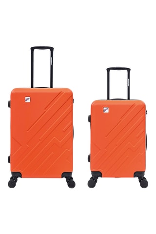 Handbagagetrolley en Weekendtrolley (S/M) - 66/56 cm - Oranje