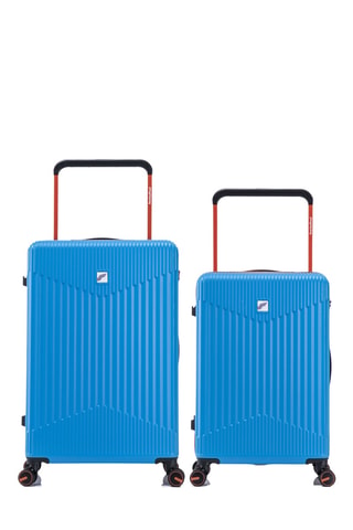 Weekendtrolley en Grote Trolley (M/L) - 68/76 cm - Blauw