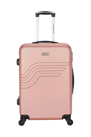 Weekendtrolley Queens (M) - 65 cm  - Roze