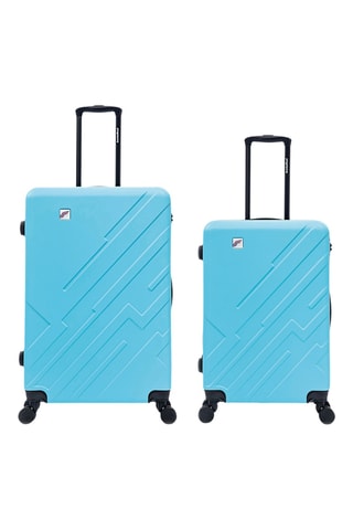 Weekendtrolley en Grote Trolley (M/L) - 66/75 cm - Blauw