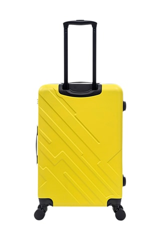 Handbagagetrolley en Weekendtrolley (S/M) - 66/56 cm - Geel