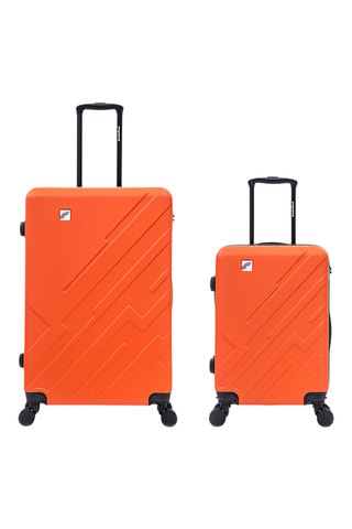 Handbagagetrolley en Grote Trolley (S/L) - 75/56 cm - Oranje