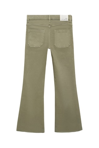 Jean flare - Vert
