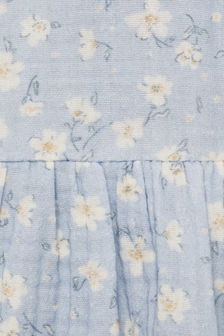Robe à imprimé fleurs - Bleu