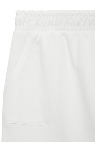 Pantalon taille élastique - Blanc