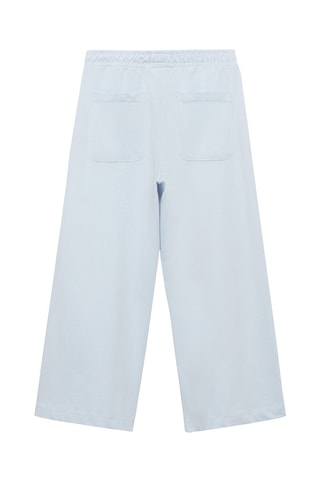 Pantalon taille élastique - Blanc