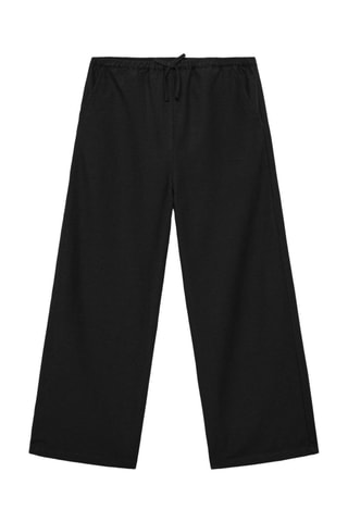 Pantalon lin coton - Blanc