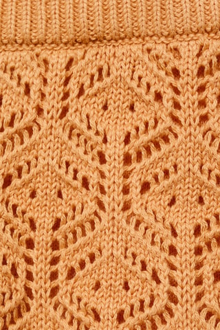 Short maille ajourée - Orange
