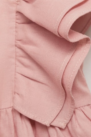 Robe et culotte lin - Rose