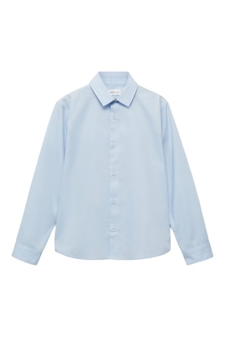 Chemise oxford en coton - Ciel