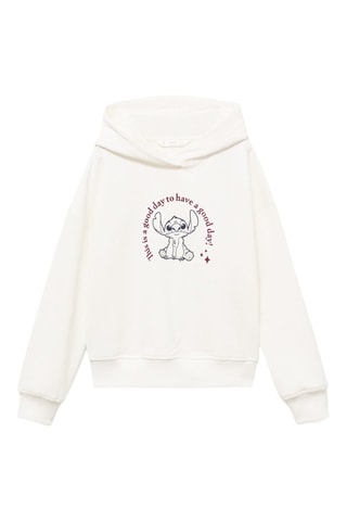 Sweat-shirt Lilo et Stitch - Blanc