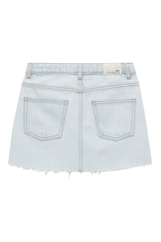 Minijupe en jean - Bleu