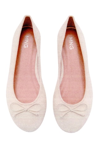 Ballerines noeud - Blanc