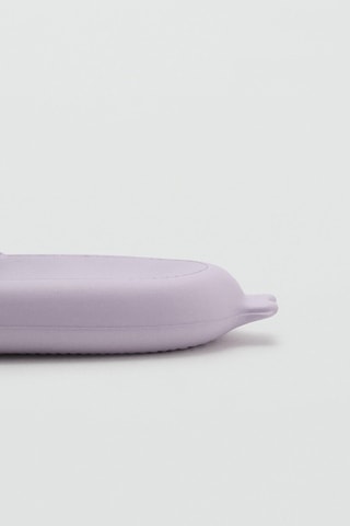 Tongs à motif requin - Violet