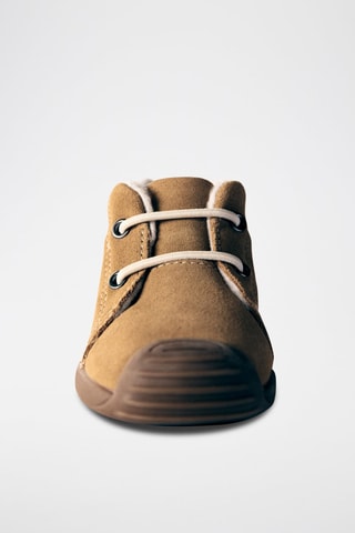 Tennis cuir biomecanics - Beige