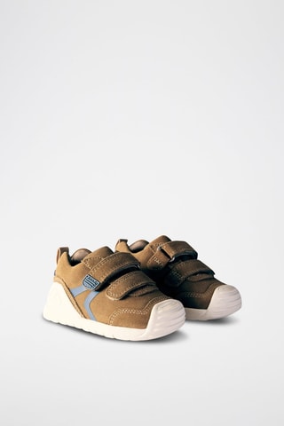 Tennis cuir biomecanics - Marron