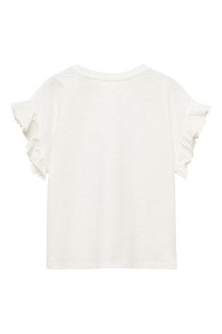 T-shirt imprimé palmiers - Blanc