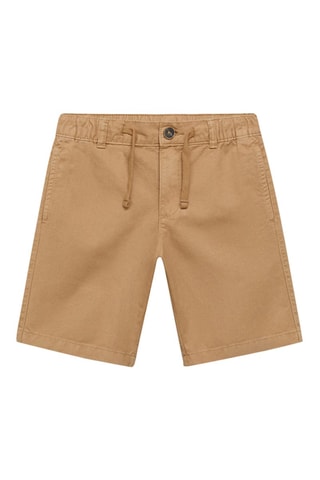 Bermuda taille élastique - Jaune