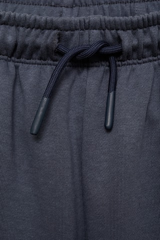 Jogging coton taille élastique - Gris foncé