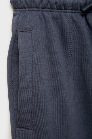 Jogging coton taille élastique - Gris foncé