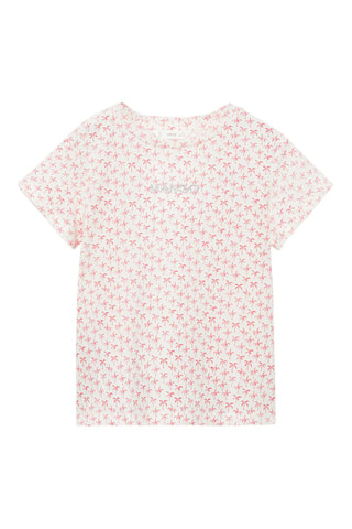 T-shirt imprimé avec logo - Blanc