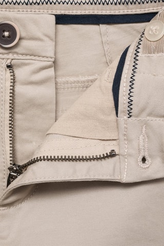 Bermuda style chino en coton - Gris