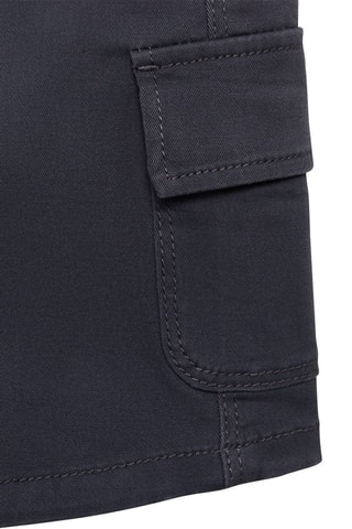 Bermuda cargo cordon - Blanc