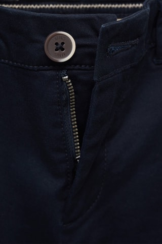 Bermuda style chino en coton - Bleu
