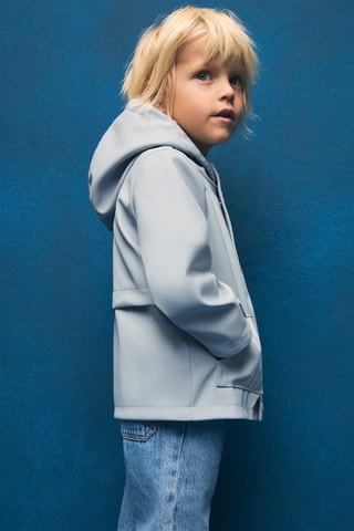 Veste matelassée imperméable - Bleu