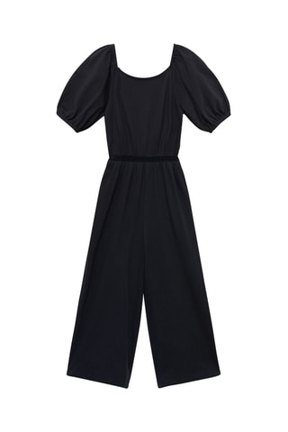 Combi-pantalon dos ouvert - Gris