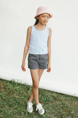 Short cargo - Bleu